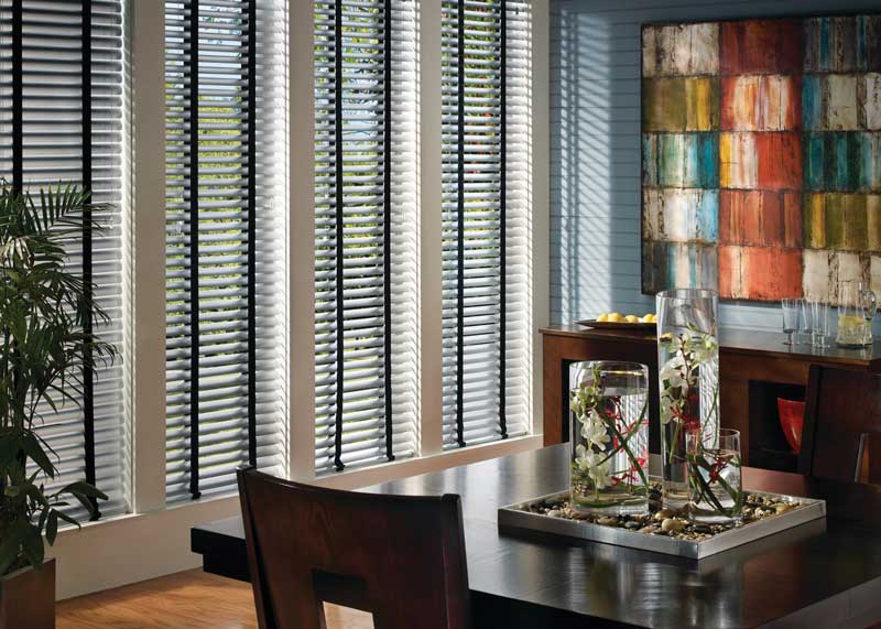 Aluminum blinds at Blinds By Design in Portland OR