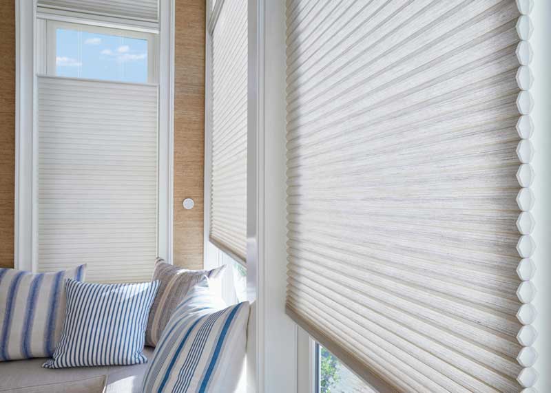 Fabric blinds at Blinds By Design in Portland OR