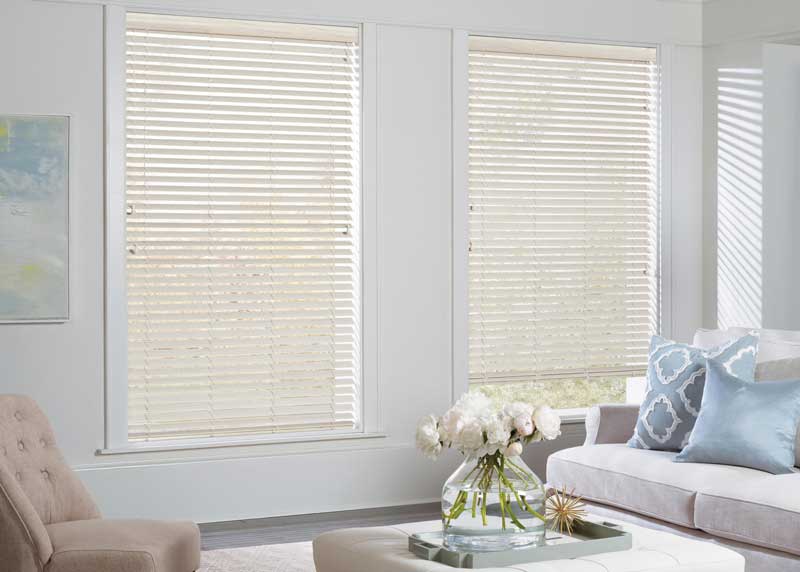 Horizontal blinds at Blinds By Design in Portland OR