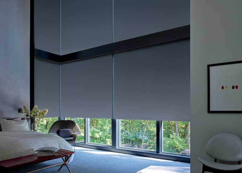 Motorized blinds at Blinds By Design in Portland OR